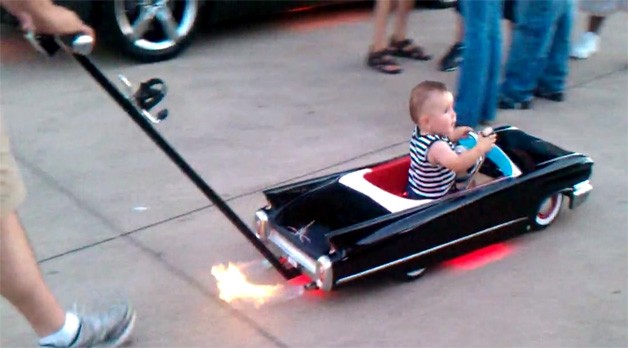 race car baby stroller