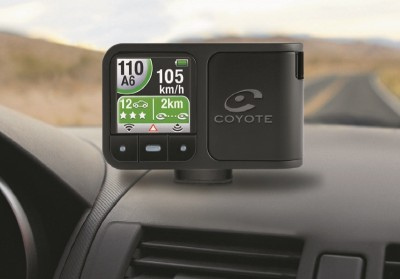 Mini Coyote GPS safety camera alert system